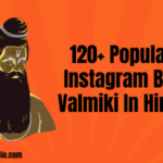 120+ Popular Instagram Bio Valmiki In Hindi