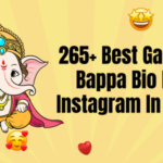 265+ Best Ganpati Bappa Bio For Instagram In Hindi