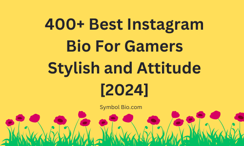 400+ Best Instagram Bio For Gamers Stylish and Attitude [2024]