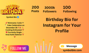 480+ Best Birthday Bio For Instagram (Copy And Paste)