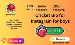 270+ Best Cricket bio for instagram In Hindi