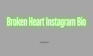 170+ Popular Broken Bio For Instagram -💔|| Broken Heart Instagram Bio