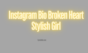 170+ Popular Broken Bio For Instagram -💔|| Broken Heart Instagram Bio