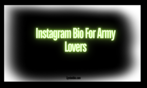 270+ Best Indian Army Bio For Instagram In Hindi [2024]