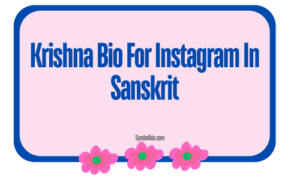 289+Most Popular Sanskrit Shlok For Instagram Bio [2024]