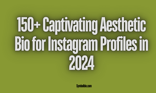 150+ Captivating Aesthetic Bio for Instagram Profiles in 2024