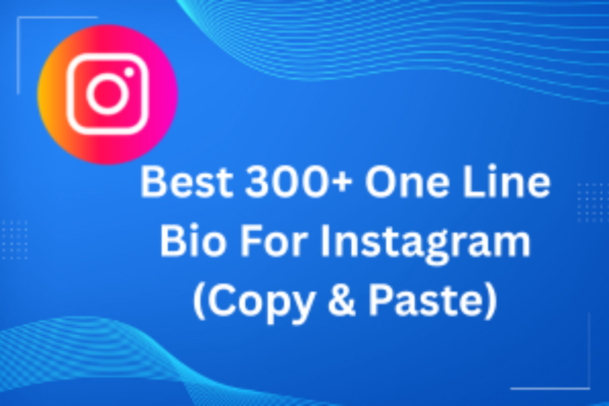 Best 300+ One Line Bio For Instagram (Copy & Paste)
